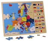 Eigenschaften small foot design  / Puzzle Europa mit Fahnen