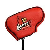 NCAA Louisville Cardinals Red Blade Putter Cover