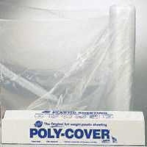 Poly Film 4x84c 4mil Polyethylene Sheeting, 8.3 X 100', Clear