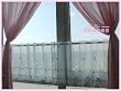 Delicate Embroidery Cherry Blossom valance/cafe curtain