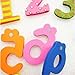 Colourful Wooden Magnetic Numbers Fridge Magnet Toy,NUMBERS Educational Math Toy