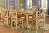 Steve Silver Furniture BR300TN Branson Dining Table in Natural Oak