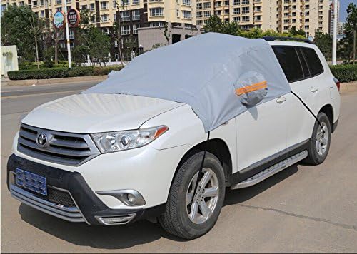 INHDBOX Car Anti Snow Frost Ice Windscreen Cover Dust Protector Heat Sun Shade