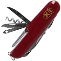 Whetstone Cutlery Red 13 Function Swiss Type Army Knife 3.5- Inch Closed Multi-tool, Red