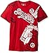 Southpole Men's Short Sleeve Graphic Tee with Slanting Logo