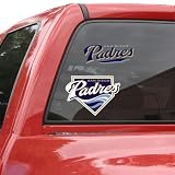 MLB San Diego Padres 11'' x 17'' Ultra Decal Window Clings Sheet -