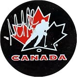 Martin Brodeur Autographed Team Canada Hockey Puck