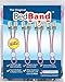 Bed Band- Pink. Original Bed Sheet Holder Straps (1 Pack) - USA Company- Sheet Grippers Suspenders with Smart Cordlock Button - Adjustable Fitted Sheet Holders with Bedsheet Clips - Corner Fasteners.