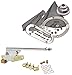 American Shifter 346160 TH350 Shifter (6" E Brake Cable Clamp Trim Kit for C8D5F)