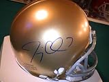 JIMMY CLAUSEN SIGNED AUTOGRAPHED MINI HELMET NOTRE DAME COA JSA