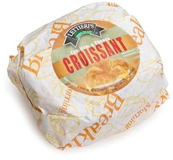 Lettieri's Breakfast Croissant Sandwich, Egg, Ham & Cheese, 3.9-Ounce, 24-Count Sandwiches