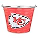 NFL Full Color Team Logo Aluminum Beer Bucket (Kansas City Chiefs)