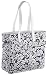 Burberry Women's Canvas Floral Tote, Navy