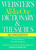 Websters All-In-One Dictionary & Thesaurus, Second Edition