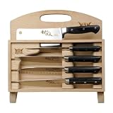 Iron Chef 7 Piece Knife set w/cutting board