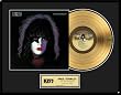 KISS "Paul Stanley" framed gold record