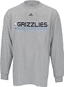 Memphis Grizzlies adidas True Court Practice Long Sleeve T-Shirt