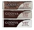 Godiva Chocoiste Sugar Free Chocolate Bar Milk, Dark & Milk with Almonds 6 Pack Assortment