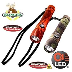 Streamlight 51058 Buckmasters PackMate Flashlight with Lithium Batteries and Green LEDs, Blaze Camo