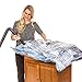 Homely Bliss Space Bags Jumbo Size. Largest Vacuum Valve Home Storage Bags (34x45 inch)