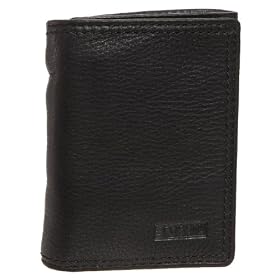 Click here to buy Fossil Mens 'Midway' Extra Capacity Tri-fold Wallet ML7771001.