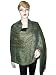 Olive Green Paisely Pashmina Shawl Wrap Throw Reversible Womens Stole