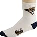 St. Louis Rams White Team Logo Woven Sock