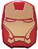 Iron man Ironman Aluminum Large Emblem Decal Red