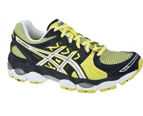 ASICS Damen Gel-Nimbus 14 Limited Edition Laufschuhe, Gelb/Schwarz, 39.5