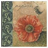 IMAGE OF Red Poppy Art Print Poster by Louise Montillio