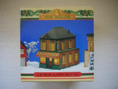 1987 Enesco Pine Hollow G.B. SHAW &amp; SONS MEAT CO.