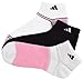 Adidas Women's Superlite Climacool Low Cut Socks -Black/White/Pink - 3 Pack