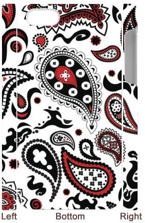 Generic Unique Otterbox-- Design Colorful Paisley Floral Pattern Custom 100% Plastic Case Cover for iPhone4 iPhone4S