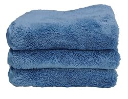 Eurow Microfiber Double Density Towels 12 X 16 in 660 GSM 3-Pack