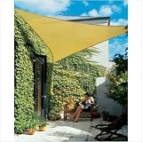Coolaroo 799870336486 11'10 Triangle Shade Sail in Desert Sand
