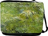 Rikki KnightTM Van Gogh Art Grass Messenger Bag - Book Bag - Unisex - Ideal Gift for all occassions!