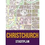Stadtplan Christchurch (German Edition)