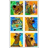 Scooby Doo Mystery Stickers 4pk