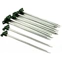 12 Camping Tent Spikes Lawn Gardening Tree Stake 10.5"