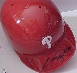 Jimmy Rollins Hand Signed Autographed Philadelphia Phillies Mini Batting Helmet