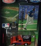 San Diego Padres 1999 MLB Diecast 1:64 Scale Ford F-150 Pickup Truck with Tony Gwynn Fleer Card Baseball Team White Rose Collectible