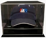 Collectors Cap Display Case with Engraved MLB Team Logo