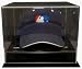 Collectors Cap Display Case with Engraved MLB Team Logo