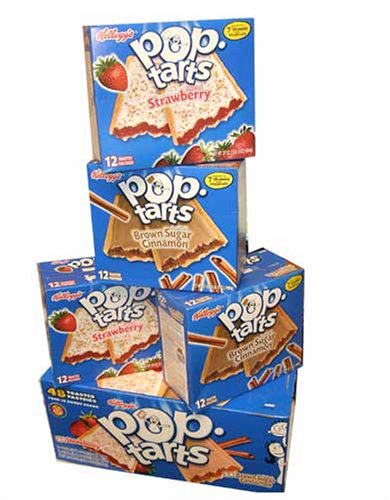 Kellogg's Pop-tarts, 48 Toaster Pastries Per Box,(4-12 Count Packs)