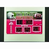 6.5"x9" Scoreboard Desk Clock- Ohio St