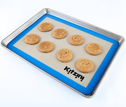 ***Silicone Baking Mat Set***-***3 Piece Set Food Safe, Enviromentally Friendly Professional Baking Mat***-***easy to Clean, Non Stick Baking Cookie Sheet Set with Rounded Corners***