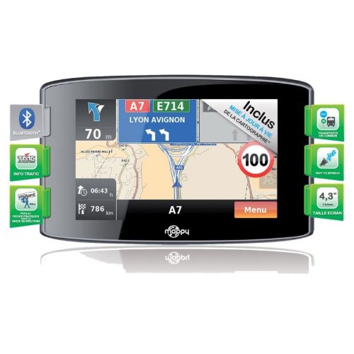 Comparer MAPPY ITIS439 NOIR EUROPE CARTE A VIE  