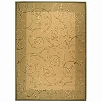 Safavieh CY-2665 Machine Made Belgian Courtyard Collection Indoor/Outdoor Rug