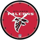 Atlanta Falcons NFL Round Wall Clock