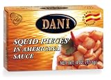 DANI Squid in American Sauce, Easy Open, 4-Ounce Metal Tin (Pack of 24)